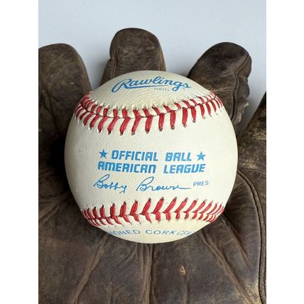 Walt Weiss Signed Autographed Official American League (OAL) Baseball