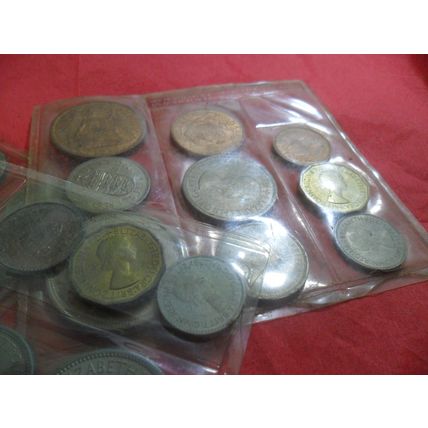 3 x 1953 Elizabeth II coin sets - scarce.