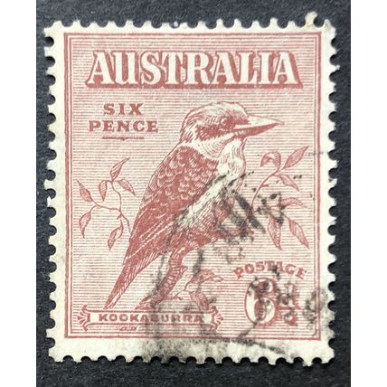AUSTRALIA 1932 SG 0146 'KOOKABURRA' USED 6d #1