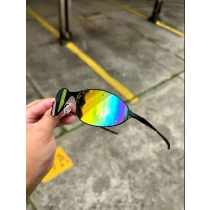 HCS X-Metal Wire Black Rainbow Sunglasses