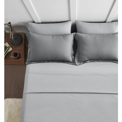 Maple&Stone Queen Size Comforter Set 7 Pieces Bed in a Bag - down Alternative Be