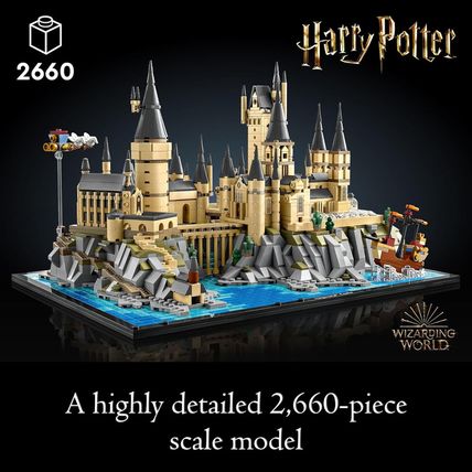 LEGO Harry Potter Hogwarts Castle and Grounds 76419 Building Set, Gift Idea for