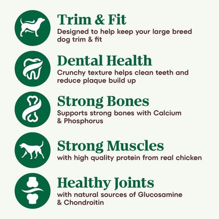 Nutro Natural Choice Adult Large Breed Dry Dog Food, Chicken and Brown Rice Reci