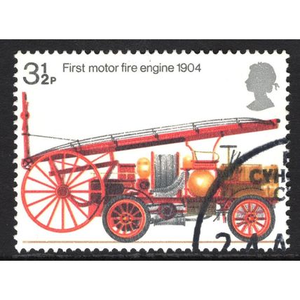 GREAT BRITAIN 1974: FIRE PREVENTION BICENTENARY - 3½p USED (G10)