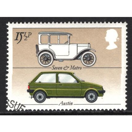 GREAT BRITAIN 1982: BRITISH MOTOR CARS - 15½p USED (G11)