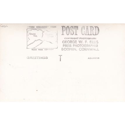 ED 161 LOSTWITHIEL FROM BODMIN HILL POSTCARD