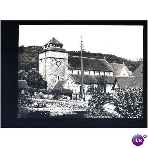 Wales KNIGHTON Church Postcard by Frith (KTN.31)