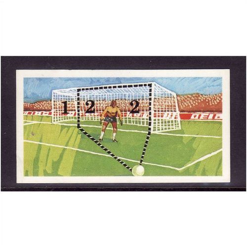 Brook Bond Play Better Soccer NARROW THE ANGLE No 13 Mint