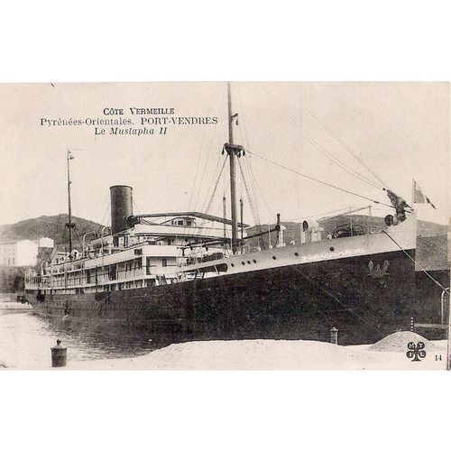 BATEAU - PAQUEBOT MUSTAPHA II