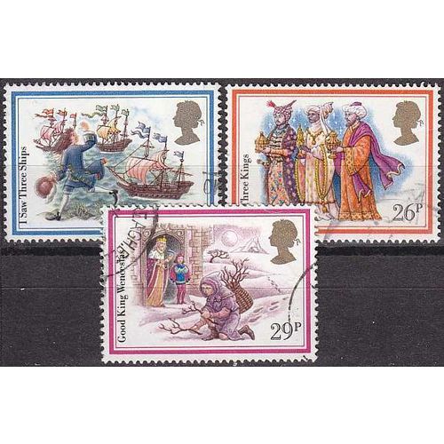 ENGLAND GREAT BRITAIN [1982] MiNr 0933 ex ( O/used ) Weihnachten schön