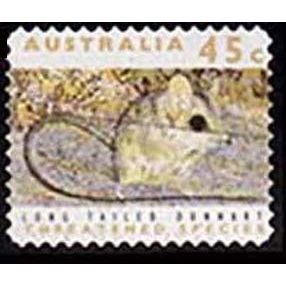 Australia 1992 Animal Threatened Species 45c Used P&S Stamp Dunnart