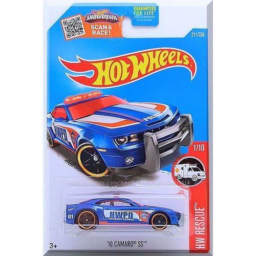 Hot Wheels - '10 Camaro SS: HW Rescue #1/10 - #211/250 (2016) *Blue Edition*