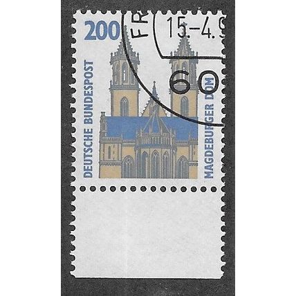 GER 1987 200pf 'TOURIST SIGHTS' FINE USED (EBID69-381)