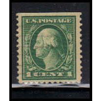 Used 498 1c George Washington Very Fine BPS K3125