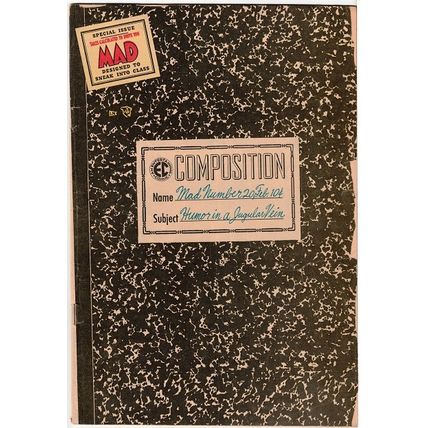 MAD # 20 ' COMPOSITION COVER ' (1955)
