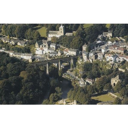 Knaresborough Viaduct Spectacular Aerial View Giant Postcard