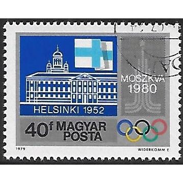 Mi 3355 A: 40 f. multicoloured Spartakiade 1979, comb perf. 12:11½