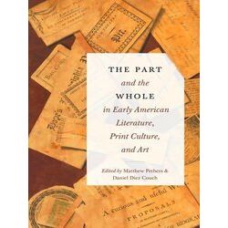 Transits: Literature, Thought Culture, 1650-1850-The Part and the Whole - Variou
