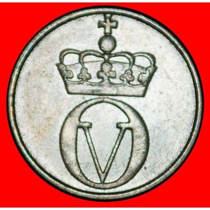Ⰶ SQUIRREL (1958-1972): NORWAY★1 ORE 1962! OLAV V 1957-1991★LOW START★NO RESERVE