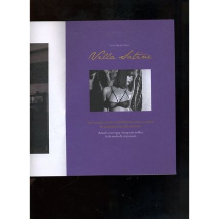 MAISON CLOSE French Lingerie Catalog/ 2016 Sexy Lingerie VILLA SATINE NEW
