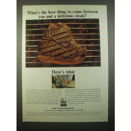 1966 FMC Corporation Ad - What's the best thing to come between you