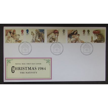 ROYAL MAIL - CHRISTMAS 1984 FIRST DAY COVER