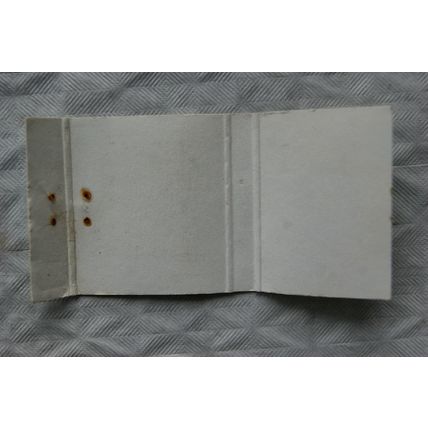 Matchbook cover Scotts 20 Mount Street, W.1 ref.2