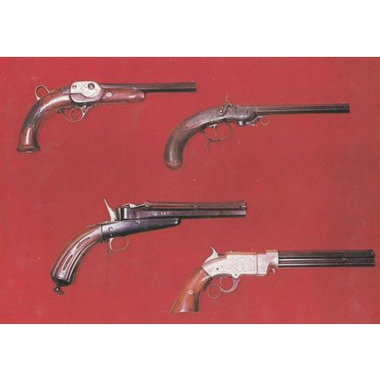 Robert Kimmel AV Lebeda Lutych New Haven German Military Gun Postcard