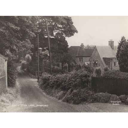 Joan Lane Bamford Lancashire Real Photo Vintage Postcard