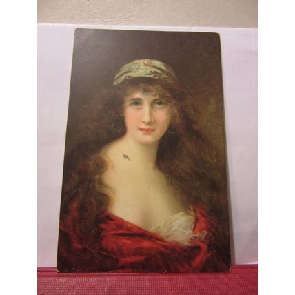 'JULIET' by A. Asti used antique postcard by R. Tuck 1909 pm /