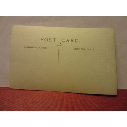 UNKNOWN YOUNG LADY antique photograph postcard by Percy Ward Photographer =