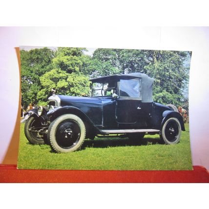 1923 RILEY 2 seater veteran car unused postcard by E T W Dennis #