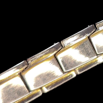 Magnet Healing Bracelet Silver Steel Men's 21cm Biker Rock Punk Iconic A14