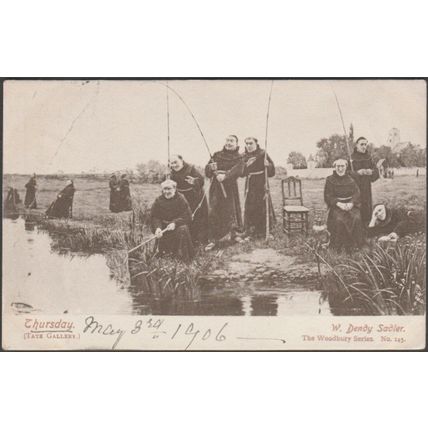 Walter Dendy Sadler - Thursday, 1906 - Woodbury Series Postcard