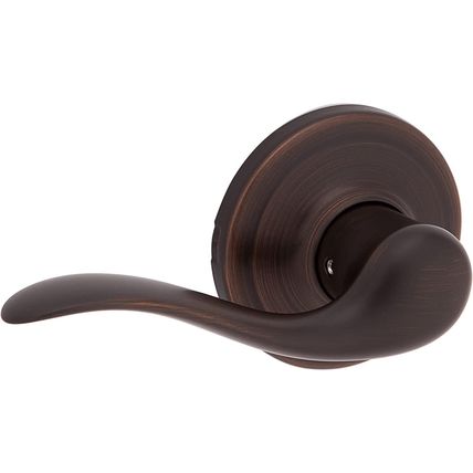 Kwikset 97200-700 Tustin Passage Hall/Closet Lever in Venetian Bronze-NEW-FAST