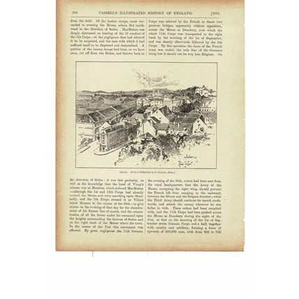Sedan, France, Book Illustration (Print), c1895
