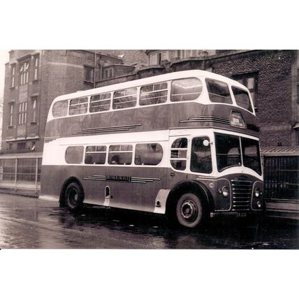 Black & White Photo of Premier Travel Ltd. - DCK 206 ex. Ribble Motor Services