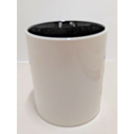 Winifred & Lily Talk To The Paw 16oz LG Coffee Mug White Porcelain With Handle