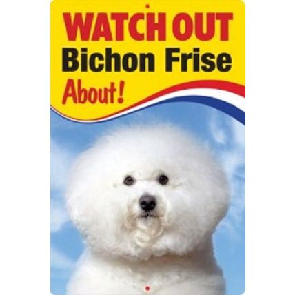 BICHON FRISE 3D DOG SIGN great Christmas stocking filler