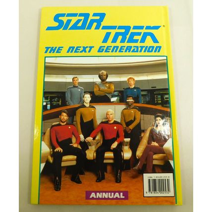 Vintage Star Trek The Next Generation Annual 1992 HB Unclipped Very Good