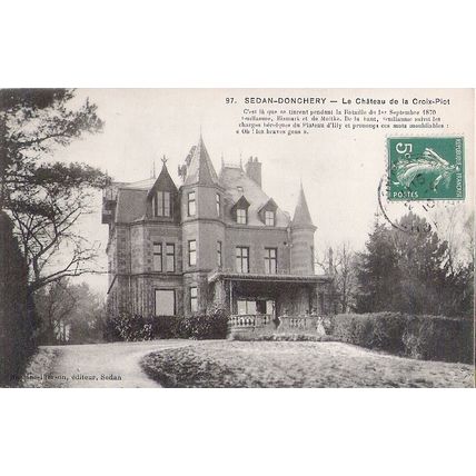 08 - SEDAN DONCHERY - LE CHATEAU DE LA CROIX PIOT