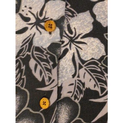 Breakwater Button Up Hawaiian Camp Shirt XL Blue Floral Short Sleeves Pocket