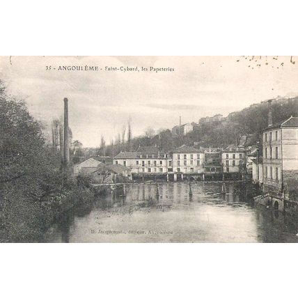 16 - Angouleme - St Saint Cybard - les papeteries