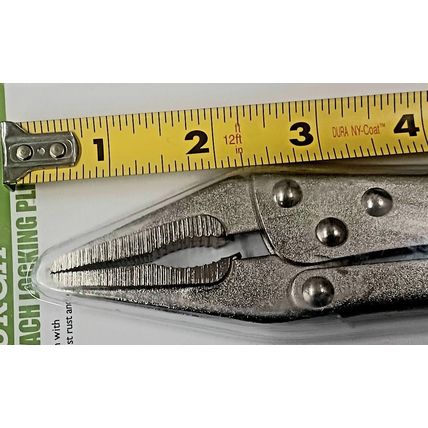 Extra Long Nose 15 Inch Reach Locking Pliers Vise Needle Nose Straight Style New