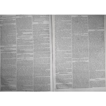 Illustrated London News, July 30, 1859. Railway Map of Lower Egypt; Mantua; etc