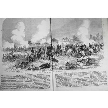 Illustrated London News, July 30, 1859. Railway Map of Lower Egypt; Mantua; etc