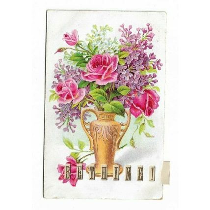 Milton "Mechanical" Series Novelty Postcard Good Luck Be Thine!