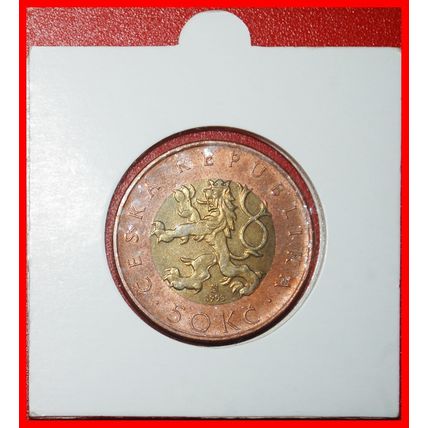 Ⰶ GERMANY (1993-2025): CZECHIA ★ 50 CROWNS 1993! UNC HOLDER★LOW START★NO RESERVE