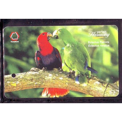 Perfect Harmony Birds S'pore TransitLink Train/Bus Card