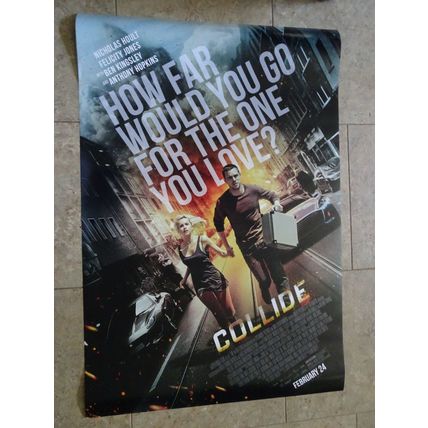 Collide - Movie Poster with Nicholas Hoult and Felicity Jones